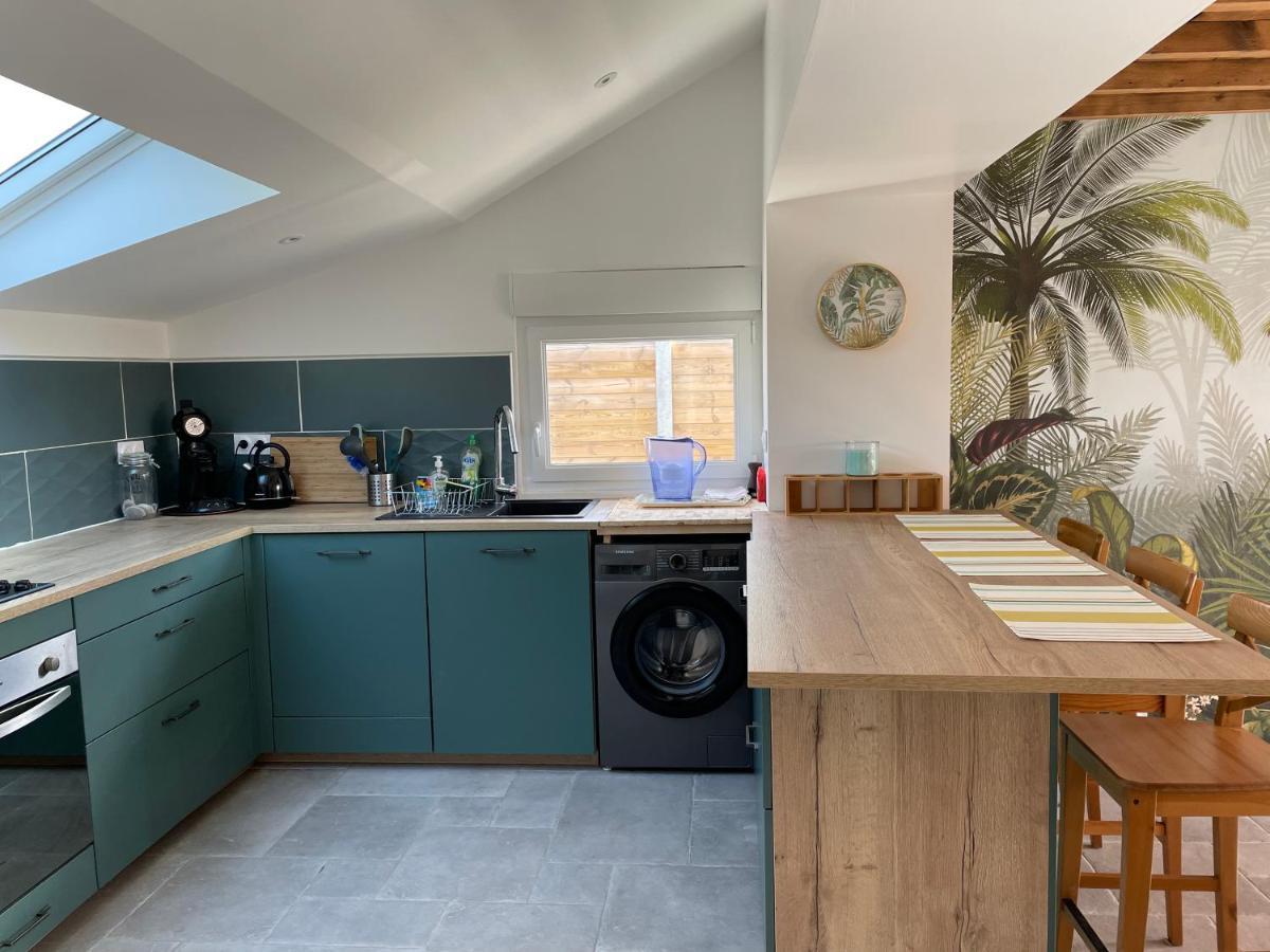 Charmante Maison A Deux Pas De La Mer Gouville-sur-Mer Exteriér fotografie