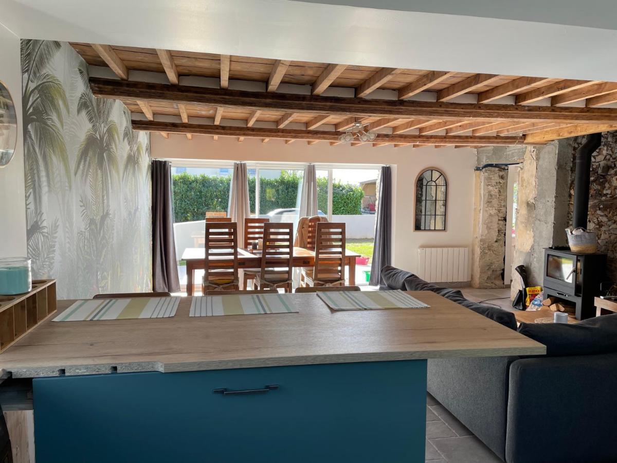 Charmante Maison A Deux Pas De La Mer Gouville-sur-Mer Exteriér fotografie